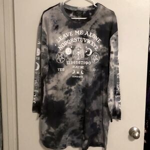 Leave Me Alone long sleeve dress